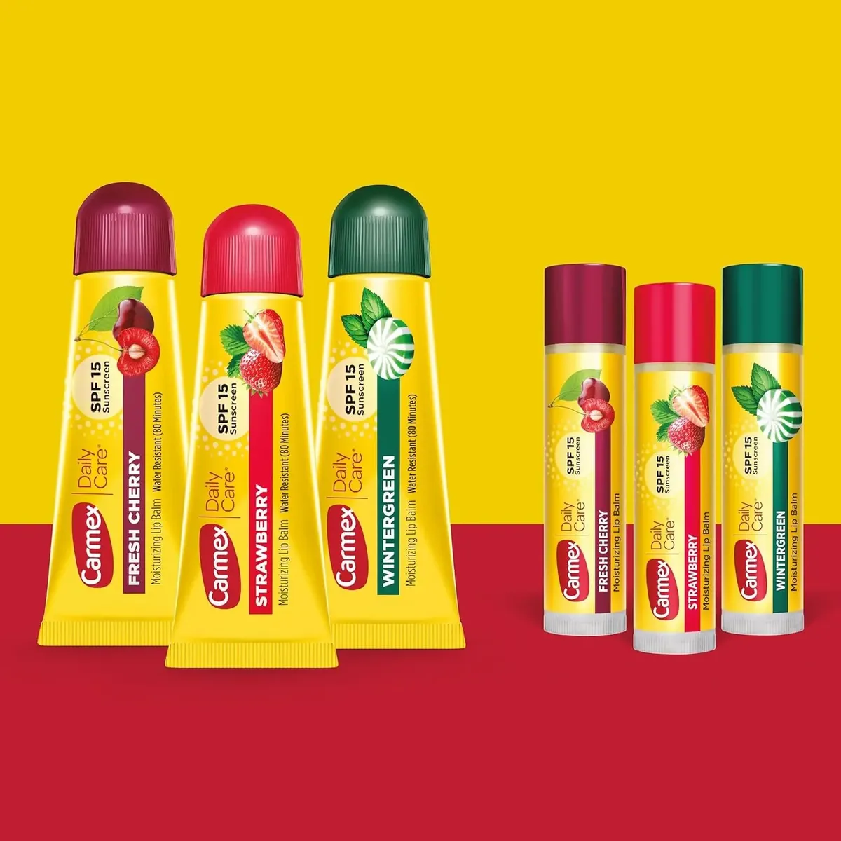 Carmex Variety Pack Flavours Sabores 9 Unidades - Imagen 2