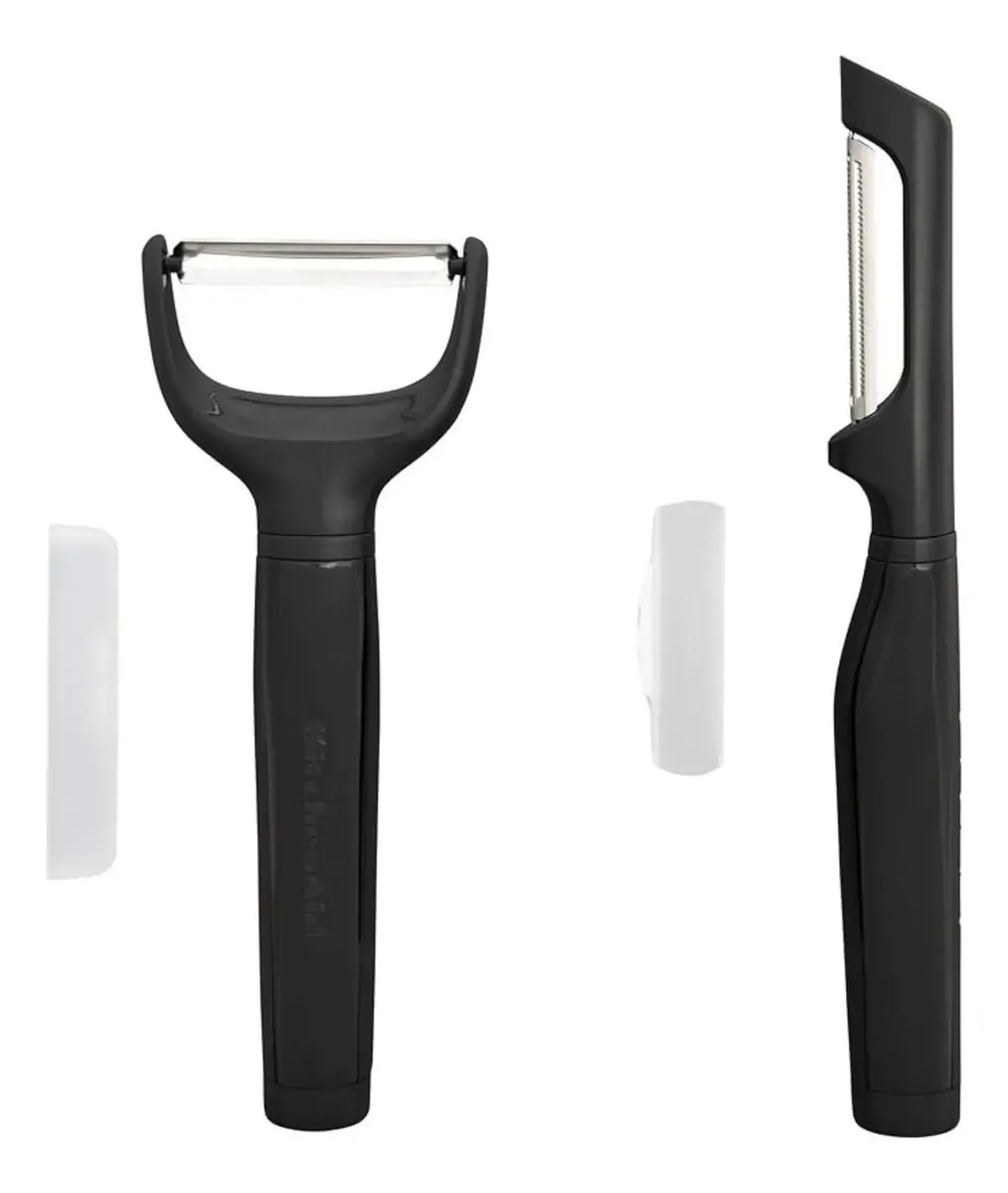 Kitchenaid Set De 2 Peladores Para Frutas Y Verduras - Color Negro - Imagen 2