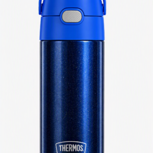 Thermos Funtainer azul metalizado con brillos 355ml