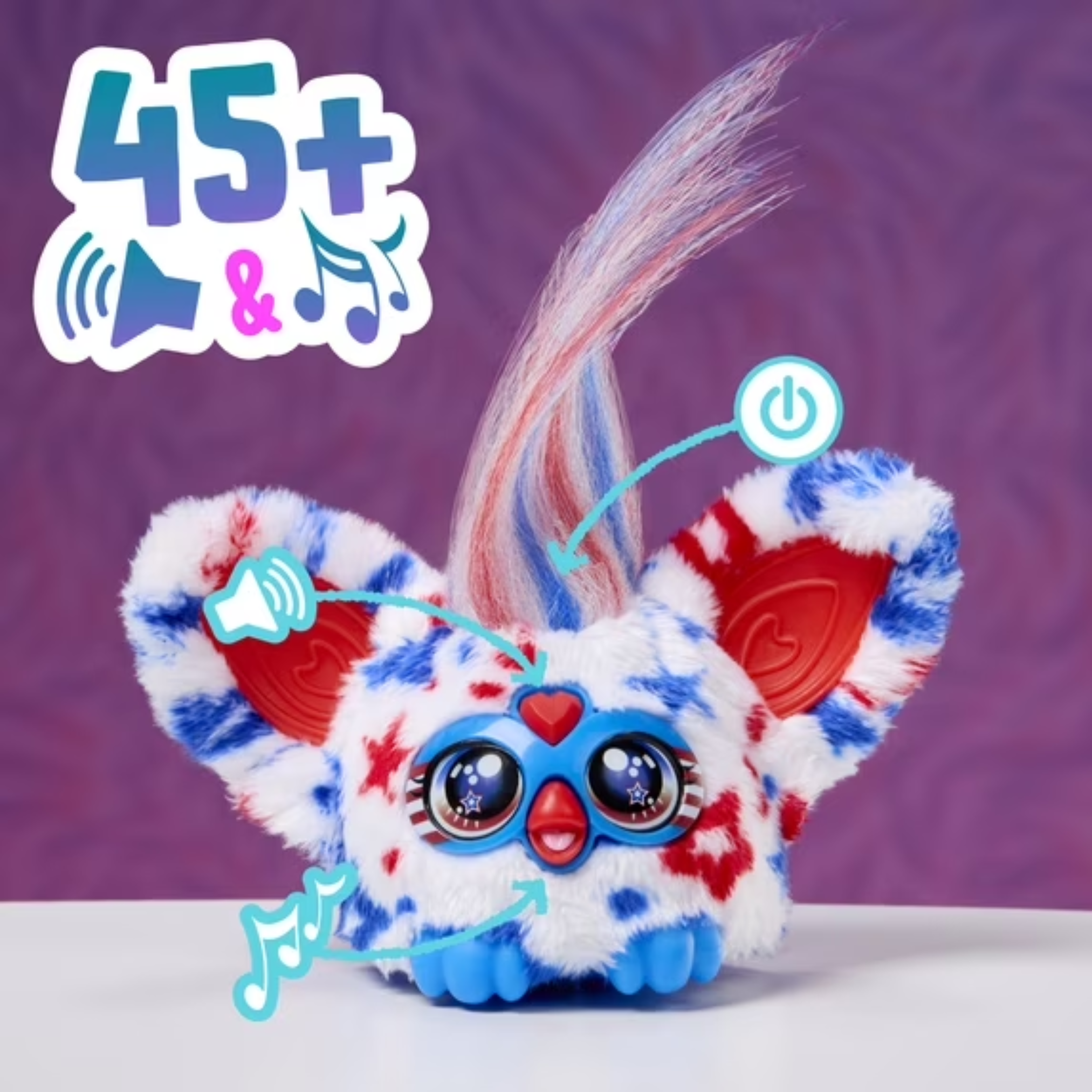 Furby Furblets Edición Especial Meri-kah Toy Interactivo - Imagen 3