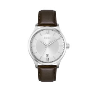 Reloj Boss Hombre Modelo 1514064 Correa Cuero