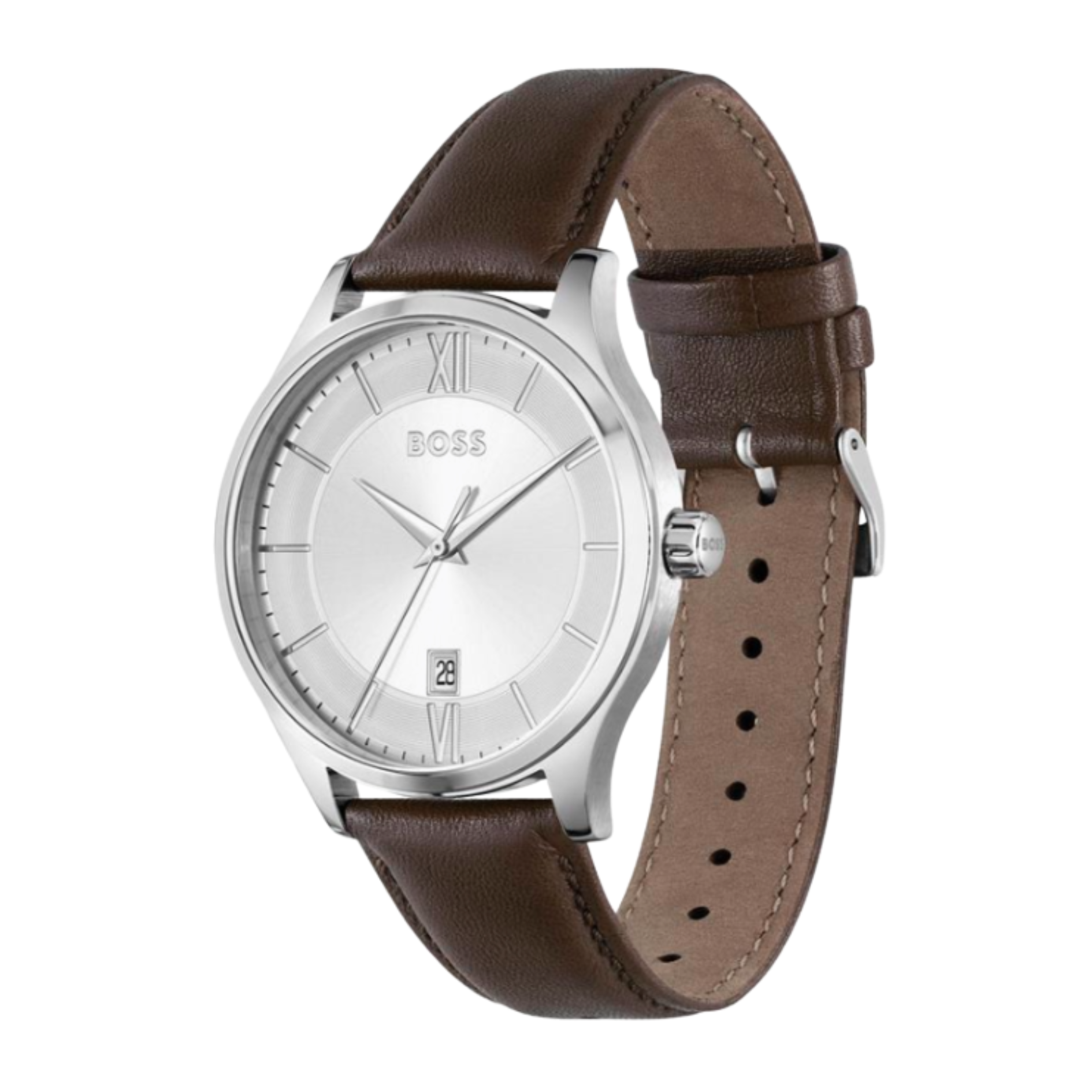 Reloj Boss Hombre Modelo 1514064 Correa Cuero - Imagen 2