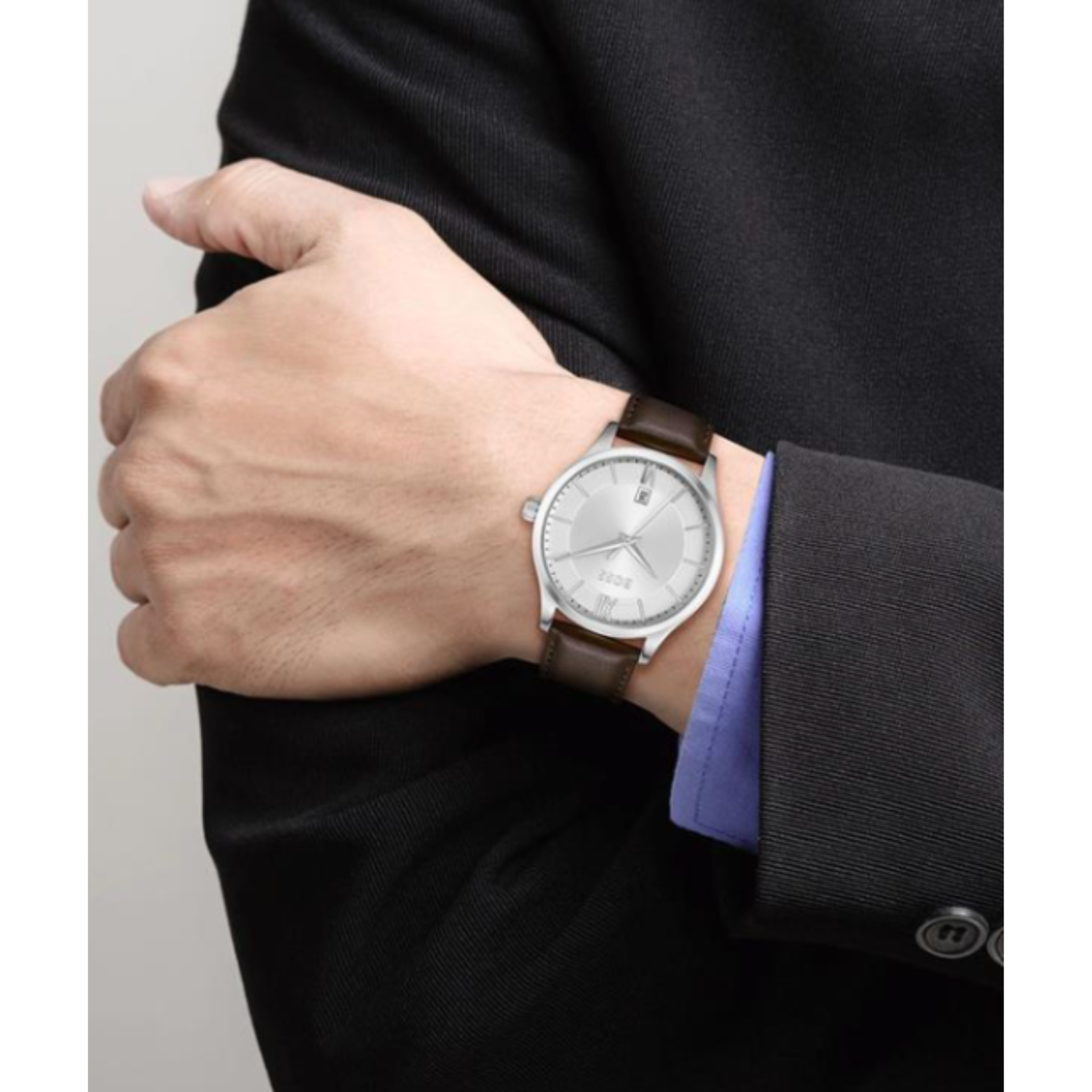 Reloj Boss Hombre Modelo 1514064 Correa Cuero - Imagen 3