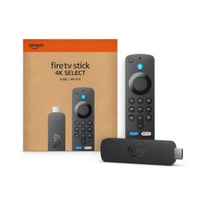 Amazon Fire TV Stick 4K Select (modelo más reciente): streaming en 4K, búsqueda con inteligencia artificial y TV en vivo gratis